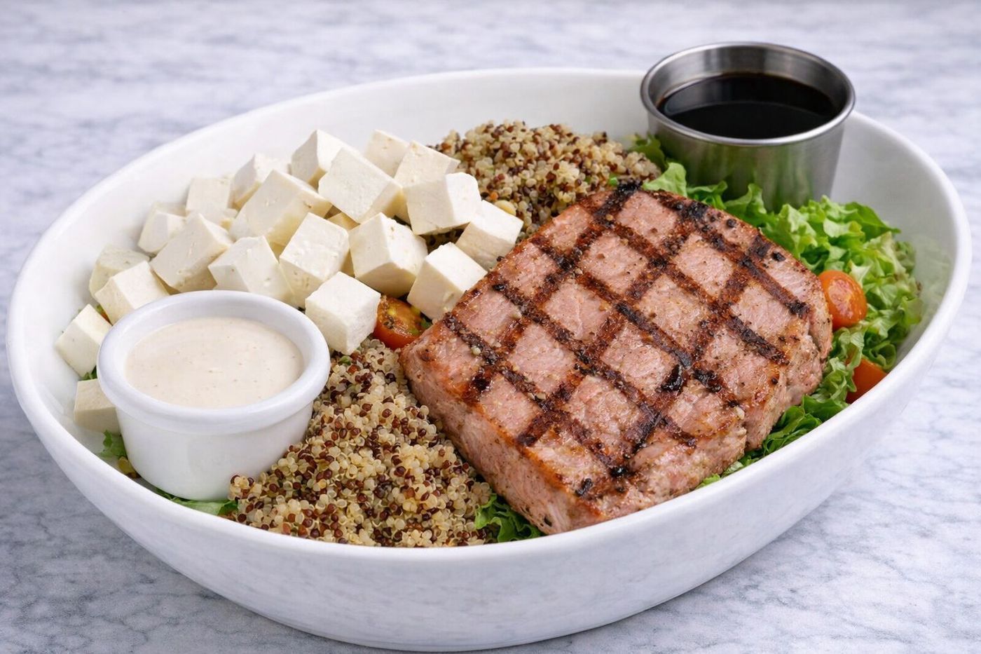 Ultimate Tuna Steak Salad