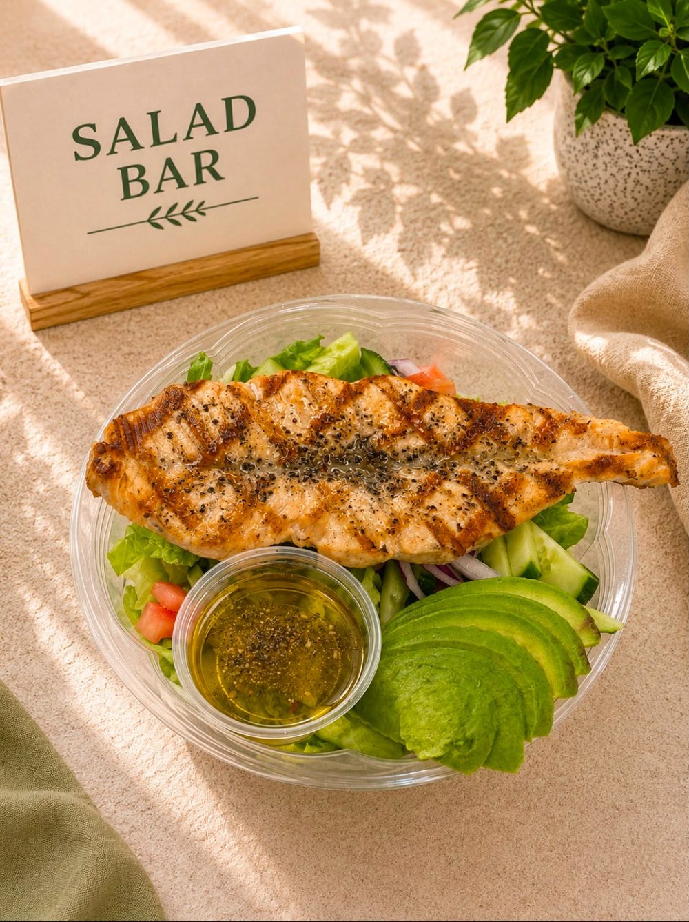 California Salmon Salad