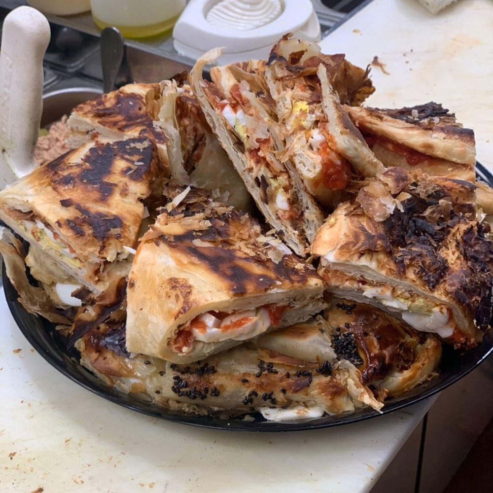 3 Malawach/ 3 Stuffed Turkish Bourekas Platter