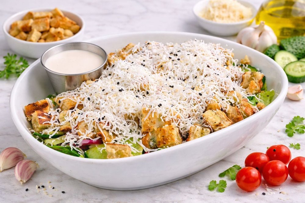 Panini Toast Salad