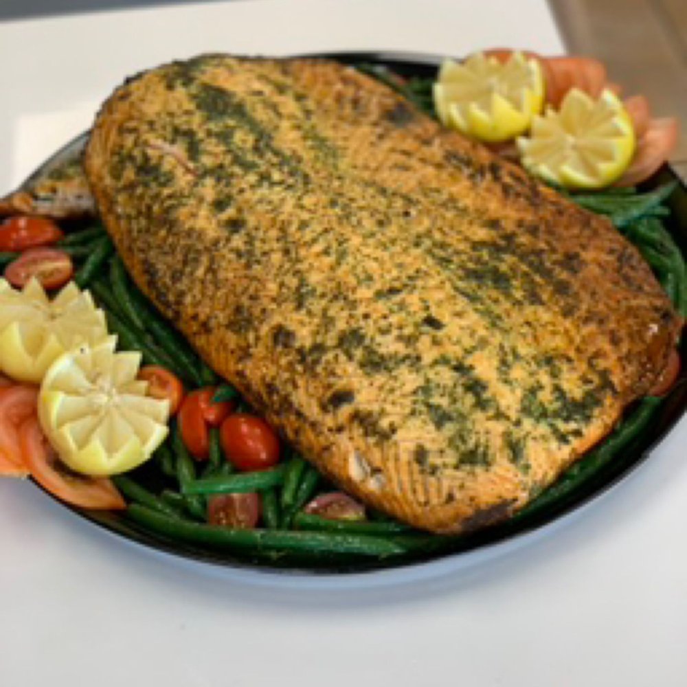 Salmon Platter (Full Side)