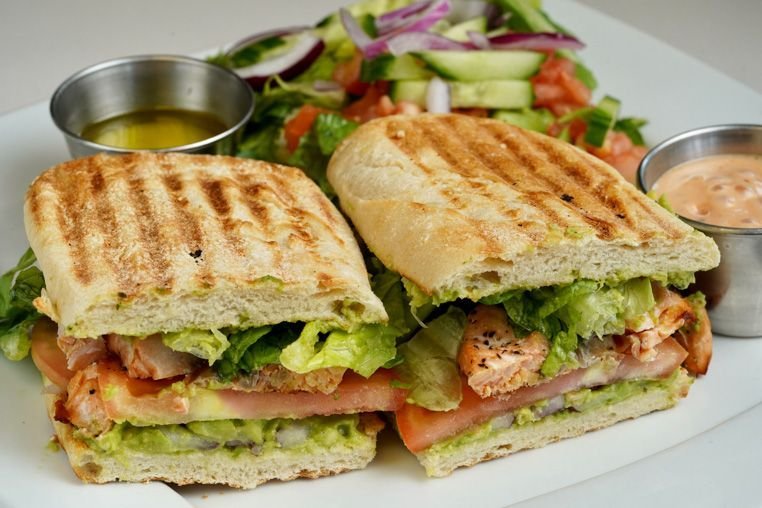 Salmon Panini