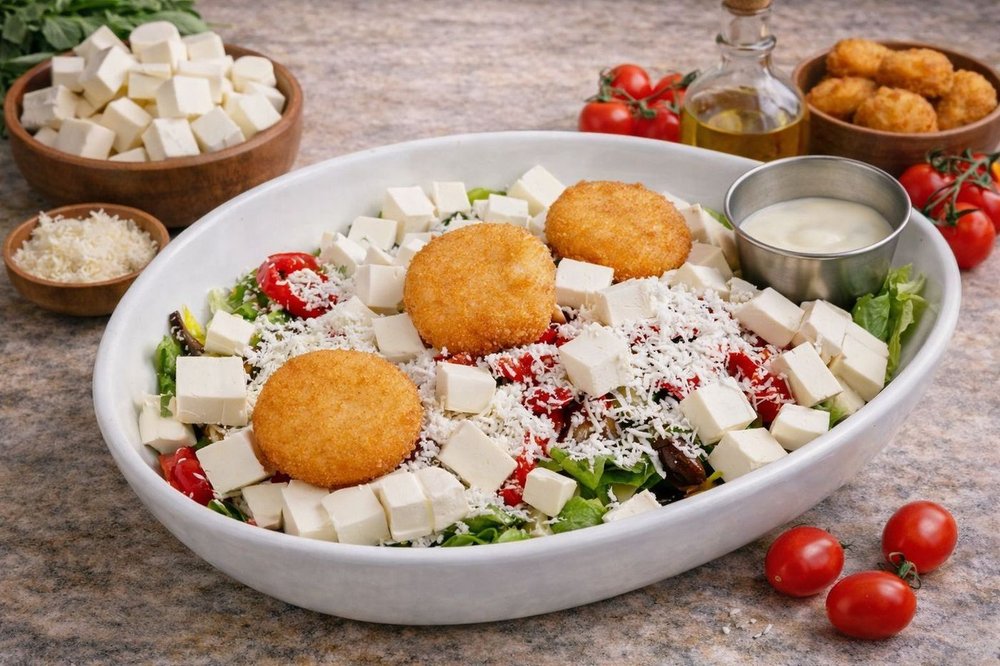 Three Cheese Salad