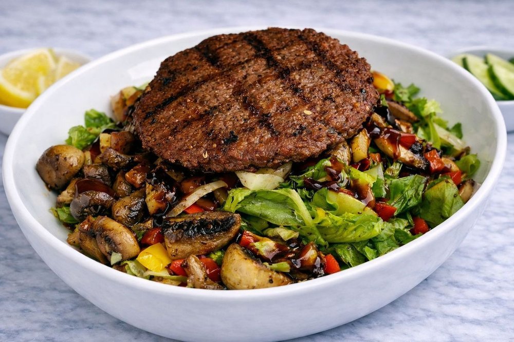 Impossible Burger Salad