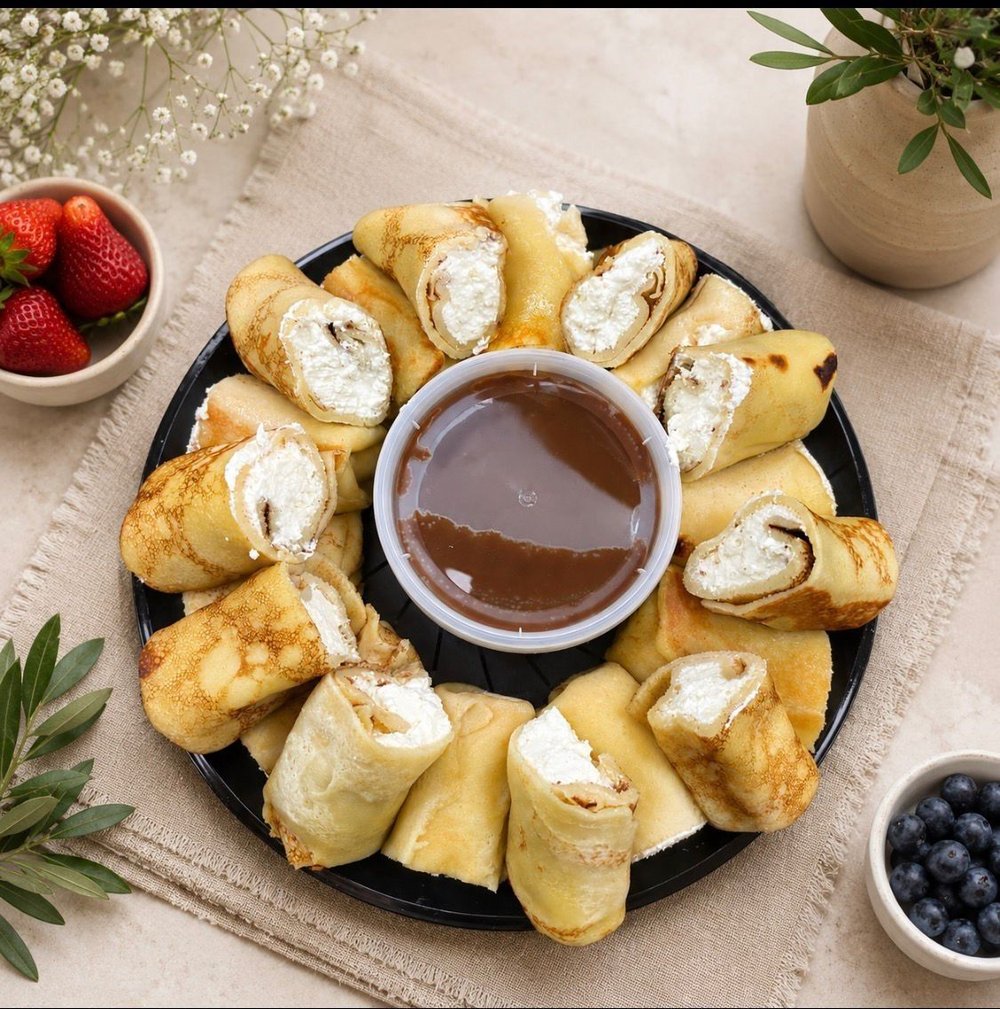 Cheese Blintzes Platter