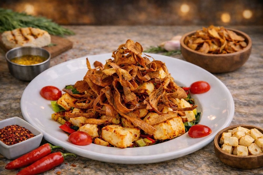 Big Haloumi Salad