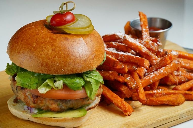 Salmon Burger