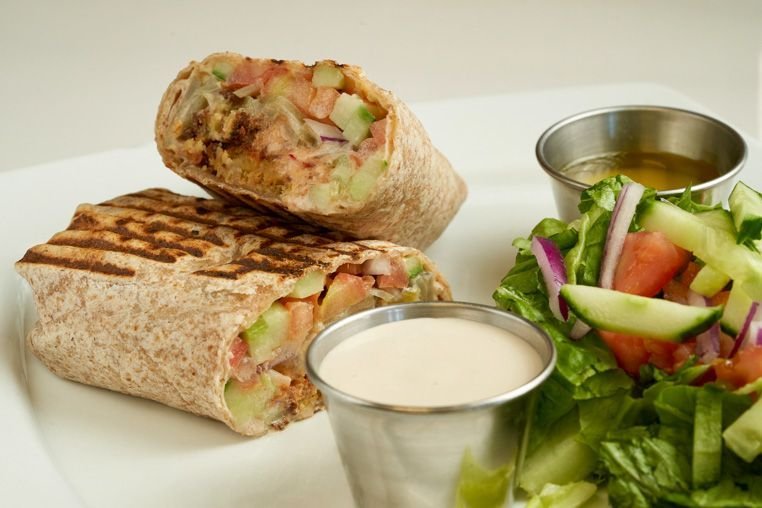 Hummus Falafel Wrap