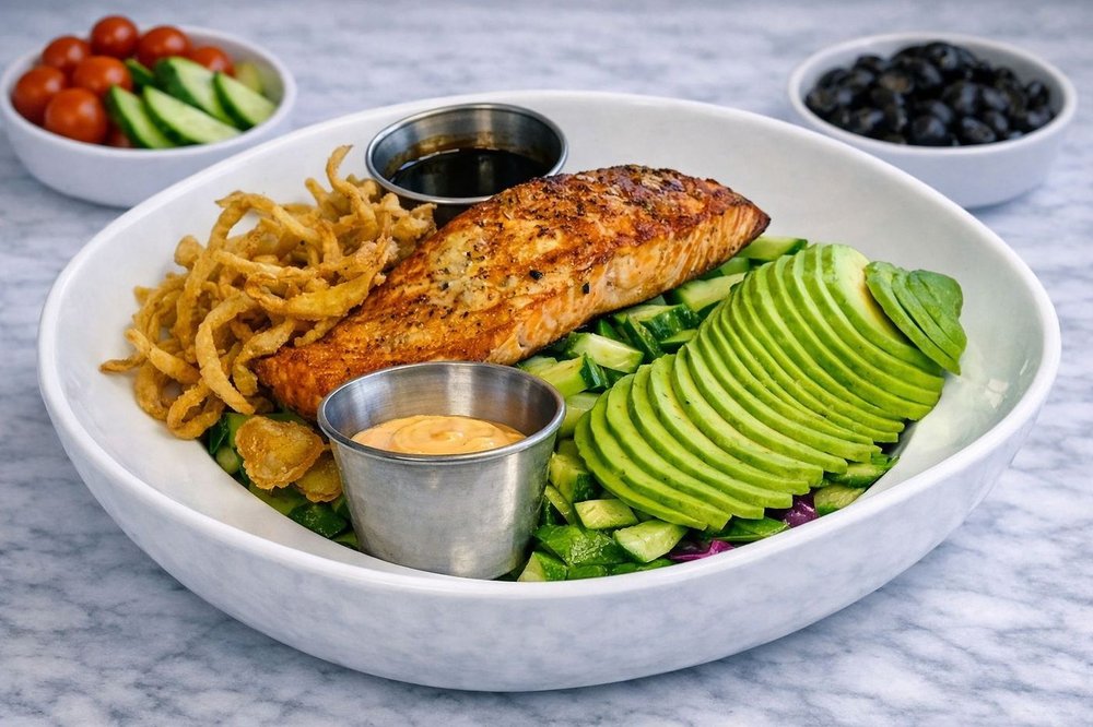 Salmon Rice Bowl