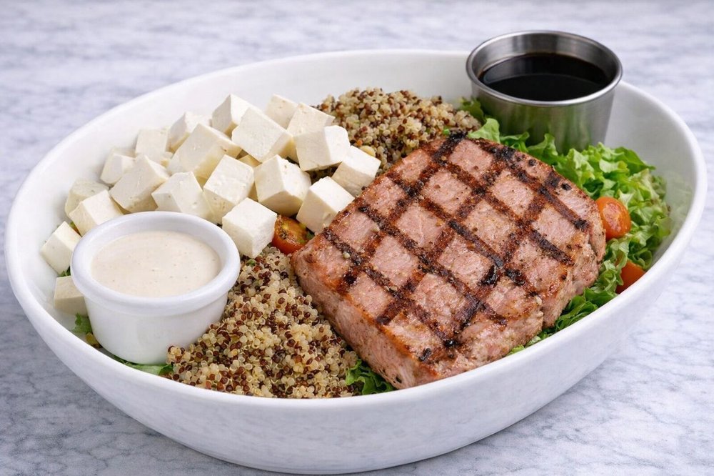Ultimate Tuna Steak Salad