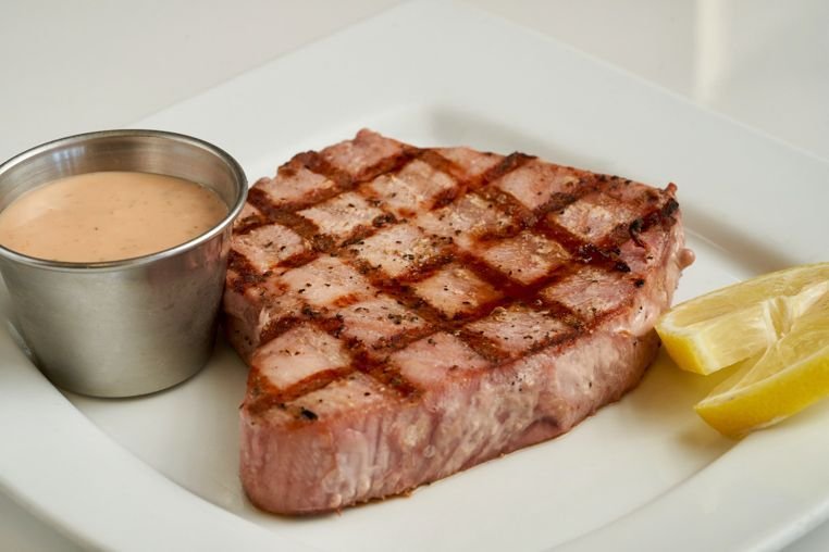 1- Entree Piece Tuna Steak